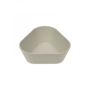 BOWL GEO WARM GREY
