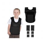 CHALECO LASTRADO SENSORIAL NEGRO