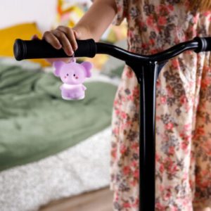 GIOELEPHANT KEYRING NIGHT LIGHT SILICONE GIO-153