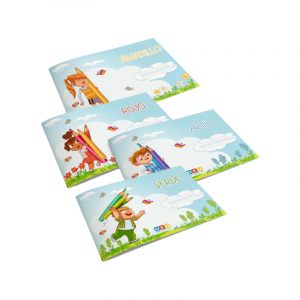 LIBRETA MONTESSORI 6MM CON PAUTA SOMBREADA