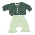 Muñeco Bebé Caucásico con conjunto de ropa