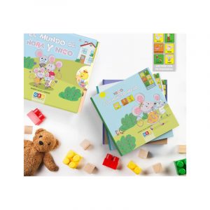 PACK EL MUNDO DE NORA Y NICO PICTOGRAMAS 5 LIBROS