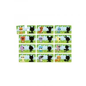 PUZZLES LOS ANIMALES Y SU SOMBRA
