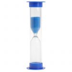 RELOJ DE ARENA 1 MINUTO AZUL