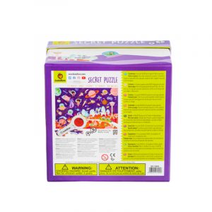 SECRET PUZZLE EL ESPACIO 24PCS +3