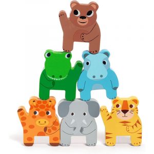 Tren de madera Jungla